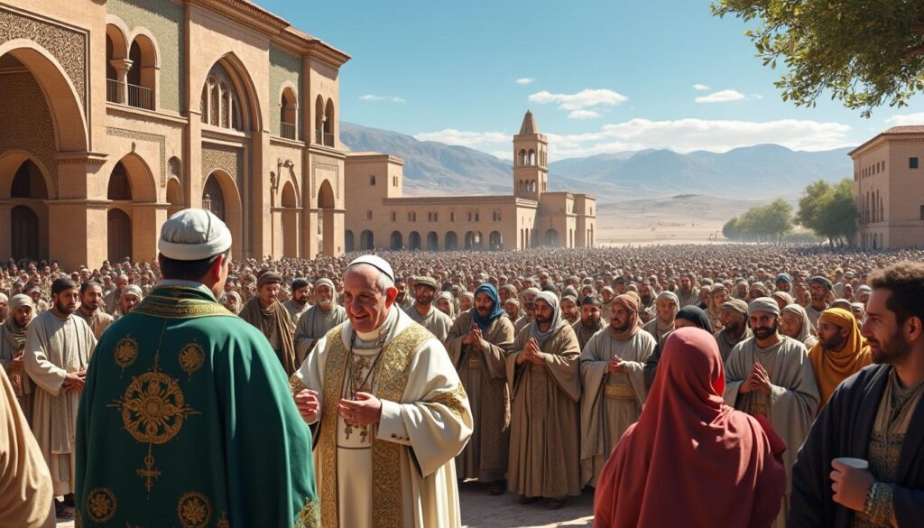 découvrez le voyage historique du pape léon xiv en algérie, symbole d'un nouvel espoir et de soutien pour les chrétiens en difficulté dans la région.