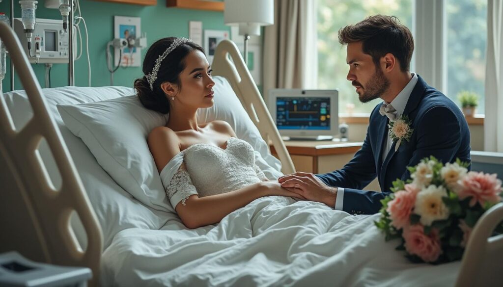 découvrez le récit poignant d'une candidate de 'mariés au premier regard' hospitalisée lors de sa lune de miel suite à un incident inattendu, bouleversant son rêve romantique.