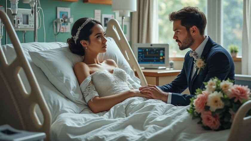 découvrez le récit poignant d'une candidate de 'mariés au premier regard' hospitalisée lors de sa lune de miel suite à un incident inattendu, bouleversant son rêve romantique.