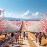 découvrez comment la floraison spectaculaire des pêchers en grèce attire chaque année des milliers de visiteurs, y compris des touristes venant d'allemagne, pour admirer ce magnifique spectacle naturel.