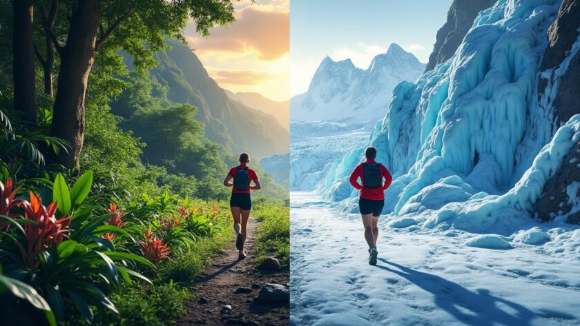 parcourez les marathons d'exception à travers le monde, des forêts luxuriantes de l’amazonie aux paysages glacés de l’antarctique, et vivez une expérience de course unique à ne pas manquer.