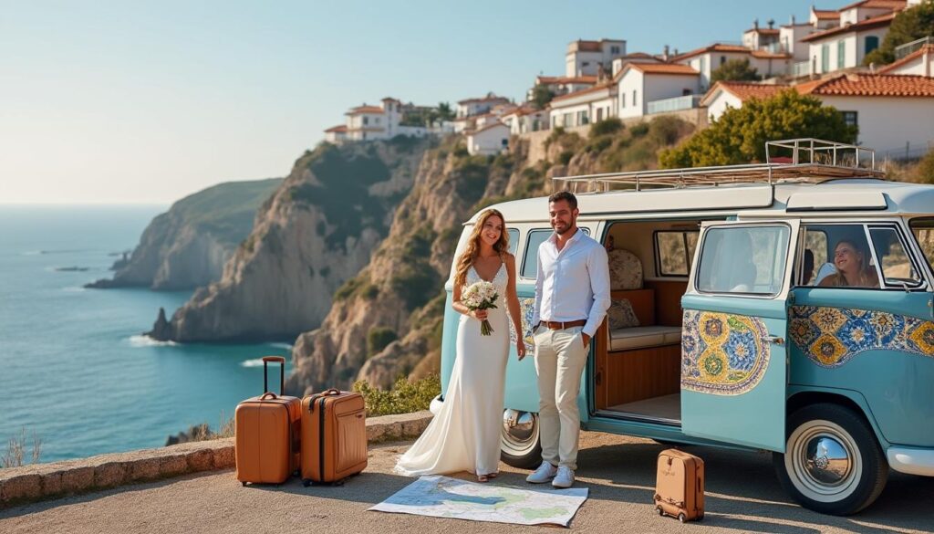 découvrez le coût étonnant du road trip en van au portugal de perrine et son partenaire dans mariés au premier regard, une aventure pleine de surprises et d'émotions.