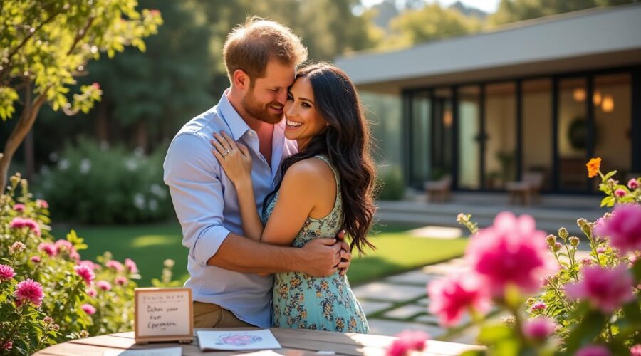 découvrez le retour de meghan markle et du prince harry à montecito et la surprise inattendue organisée par leur fille lilibet dans leur domicile, une histoire pleine d'émotions et de moments précieux en famille.