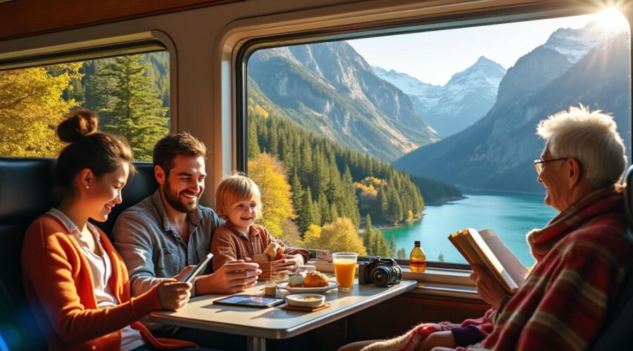 découvrez comment transformer un long trajet en train en une aventure immersive pour bien démarrer vos vacances et profiter pleinement du voyage.