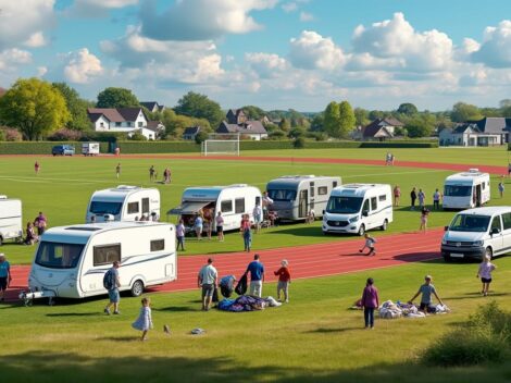 à rosporden, le site sportif accueillant les gens du voyage sera évacué le lundi 4 mai 2026, marquant un changement important pour la communauté locale.