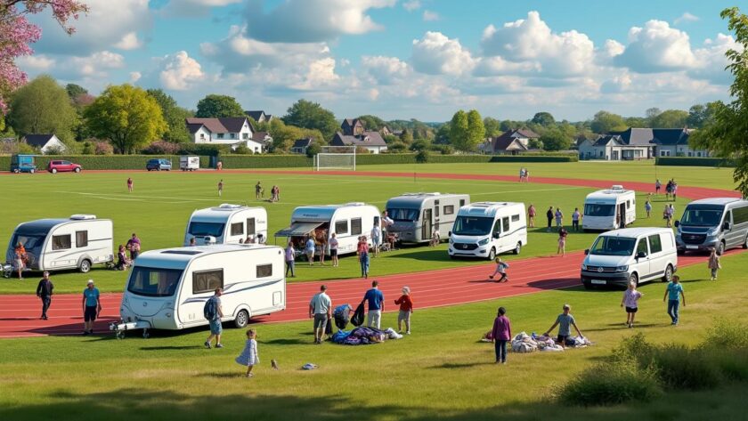 à rosporden, le site sportif accueillant les gens du voyage sera évacué le lundi 4 mai 2026, marquant un changement important pour la communauté locale.