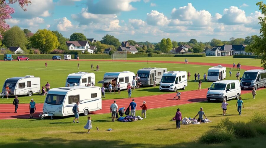 à rosporden, le site sportif accueillant les gens du voyage sera évacué le lundi 4 mai 2026, marquant un changement important pour la communauté locale.