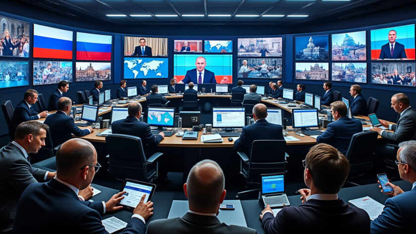 analyse du conflit en ukraine et des stratégies de la russie pour renforcer son influence sur l'opinion publique internationale.