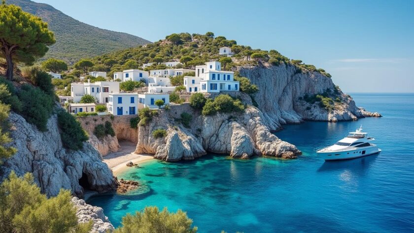 découvrez l'île privée en grèce mise aux enchères à partir de 247 000 €. une opportunité unique pour acquérir un coin de paradis déconnecté.