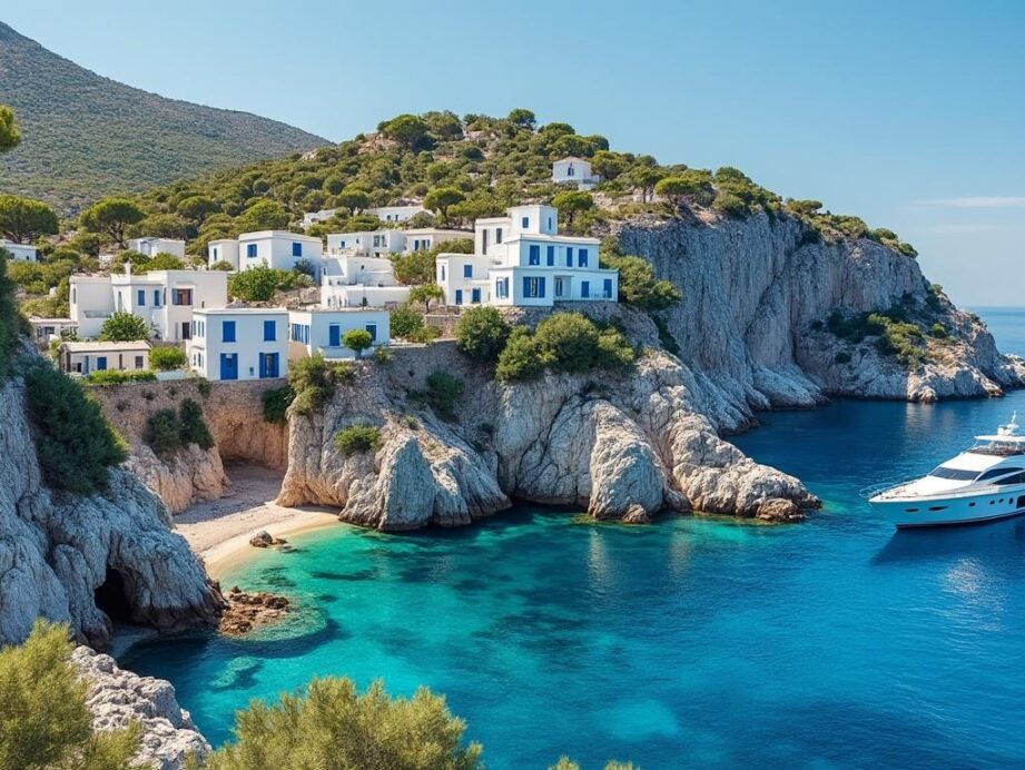 découvrez l'île privée en grèce mise aux enchères à partir de 247 000 €. une opportunité unique pour acquérir un coin de paradis déconnecté.