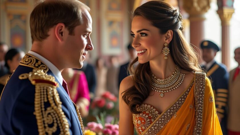 découvrez le séjour royal en inde de kate middleton et du prince william, un voyage riche en enjeux diplomatiques et en moments marquants.