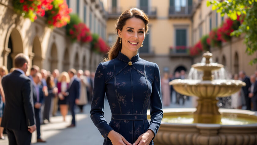 découvrez comment kate middleton, future reine, charme l'italie et conquiert tous les cœurs, devenant une véritable star internationale.