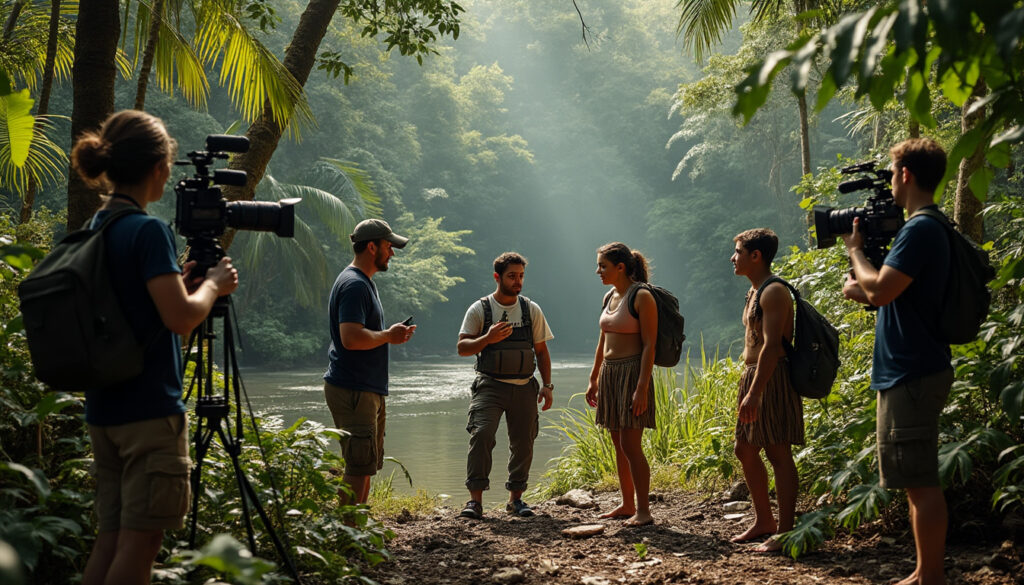 découvrez les coulisses inédites du tournage de 'rendez-vous en terre inconnue' en amazonie avec stéphane de groodt et laury. plongez au cœur de cette aventure exceptionnelle, entre rencontres authentiques et paysages sauvages.
