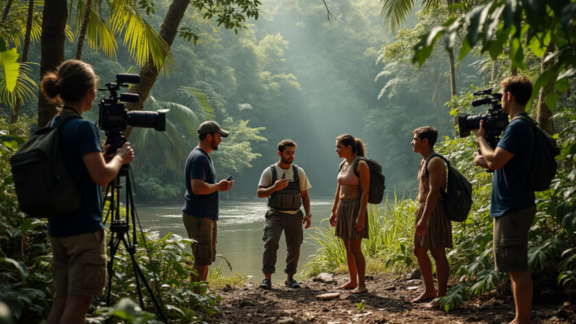 découvrez les coulisses inédites du tournage de 'rendez-vous en terre inconnue' en amazonie avec stéphane de groodt et laury. plongez au cœur de cette aventure exceptionnelle, entre rencontres authentiques et paysages sauvages.