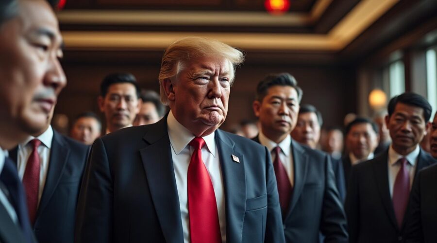 découvrez comment le sommet en chine a mis donald trump face à des défis majeurs, révélant les complexités et les revers inattendus de cette rencontre diplomatique.