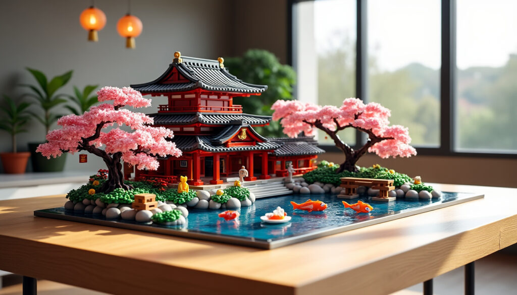 découvrez le set lego immersif inspiré du japon, conçu pour adultes, alliant sophistication et accessibilité à petit prix pour une expérience unique.