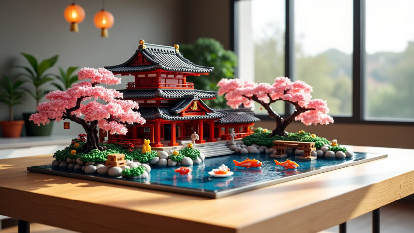 découvrez le set lego immersif inspiré du japon, conçu pour adultes, alliant sophistication et accessibilité à petit prix pour une expérience unique.