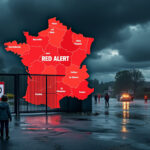 départements en vigilance rouge, fermeture de 845 écoles et collèges ce lundi, signalements de noyades : bilan complet et perspectives face à la crise actuelle.