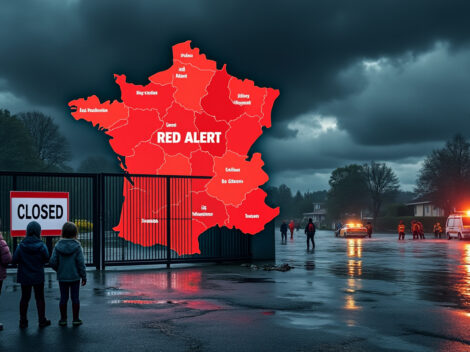 départements en vigilance rouge, fermeture de 845 écoles et collèges ce lundi, signalements de noyades : bilan complet et perspectives face à la crise actuelle.