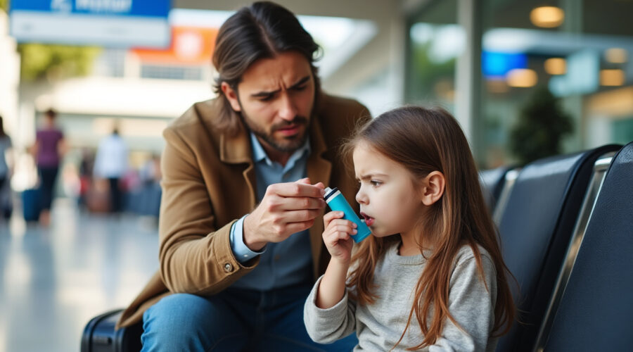 découvrez comment réagir efficacement face à une crise d'asthme chez un enfant lors d'un voyage à l'étranger, avec des conseils pratiques pour assurer sa sécurité et son bien-être.