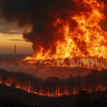 un feu de forêt d'une ampleur inédite dévaste la région de fontainebleau en île-de-france, mobilisant d'importants moyens pour maîtriser les flammes et protéger les habitants.