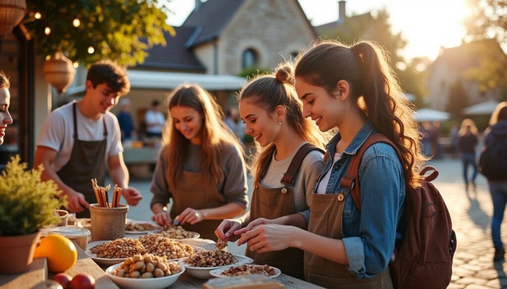 découvrez comment les jeunes de nieul se mobilisent et unissent leurs forces pour financer leur passionnante aventure en allemagne.
