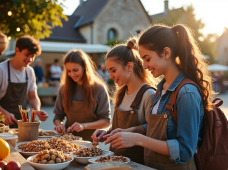 découvrez comment les jeunes de nieul se mobilisent et unissent leurs forces pour financer leur passionnante aventure en allemagne.