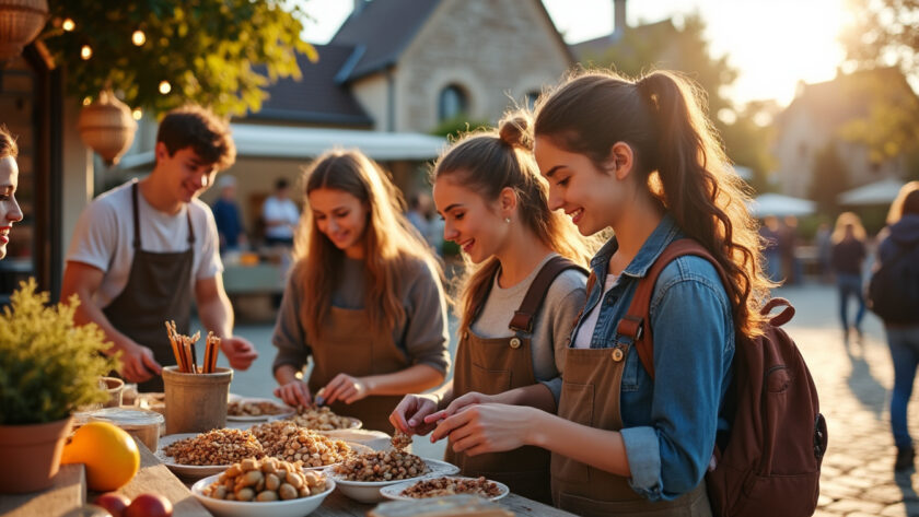 découvrez comment les jeunes de nieul se mobilisent et unissent leurs forces pour financer leur passionnante aventure en allemagne.