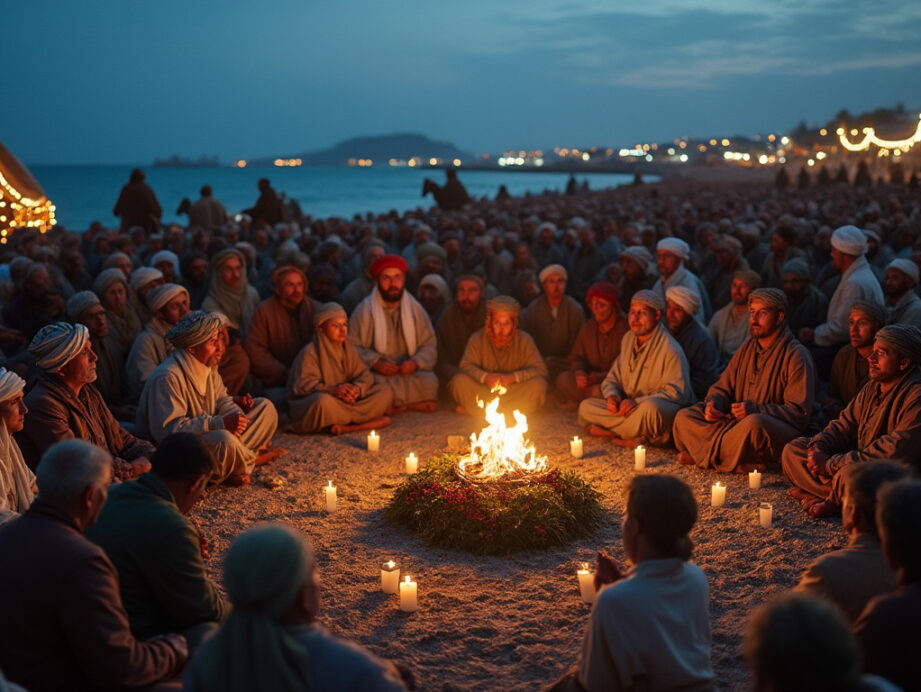 à damgan, près d'un millier de gens du voyage se réunissent pour rendre hommage à nicodème mayer lors d'une veillée funèbre émouvante.