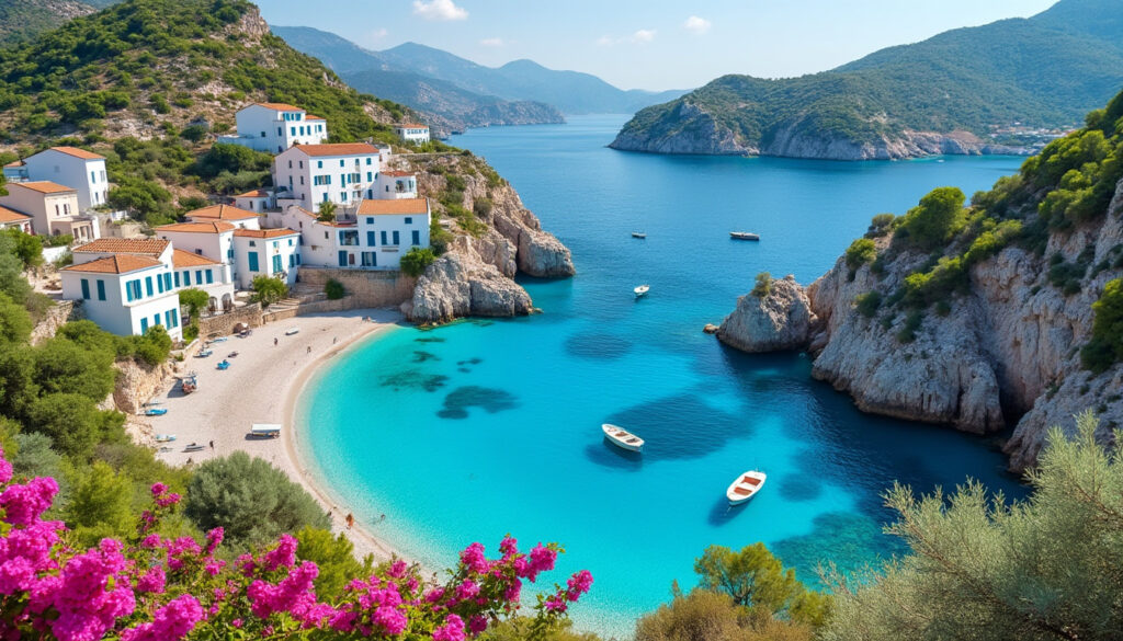 partez pour une escapade en grèce et explorez les trésors insulaires de céphalonie et d'ithaque, deux joyaux méditerranéens offrant plages idylliques, paysages époustouflants et richesses culturelles uniques.