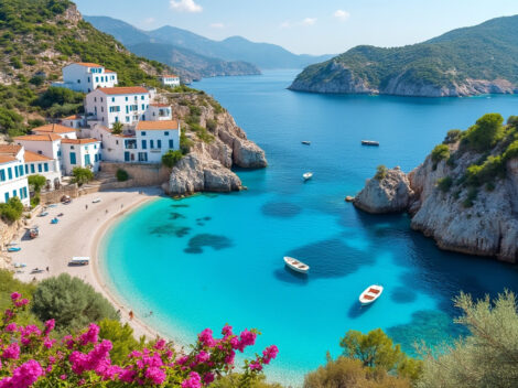 partez pour une escapade en grèce et explorez les trésors insulaires de céphalonie et d'ithaque, deux joyaux méditerranéens offrant plages idylliques, paysages époustouflants et richesses culturelles uniques.