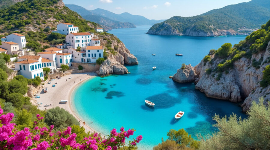 partez pour une escapade en grèce et explorez les trésors insulaires de céphalonie et d'ithaque, deux joyaux méditerranéens offrant plages idylliques, paysages époustouflants et richesses culturelles uniques.