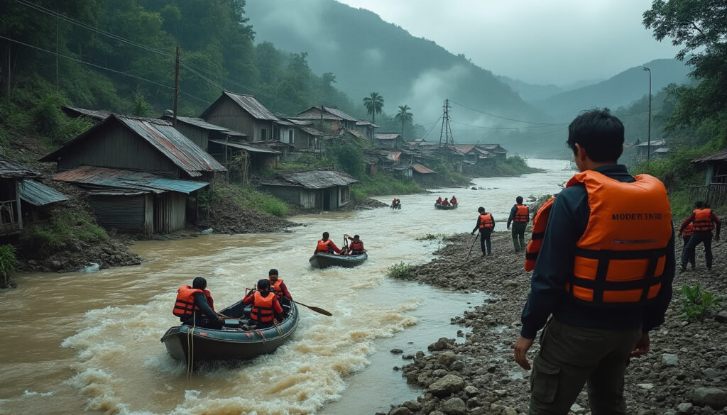 inondations au népal : découvrez les efforts de recherche pour retrouver les quatre français toujours portés disparus suite aux catastrophiques inondations.