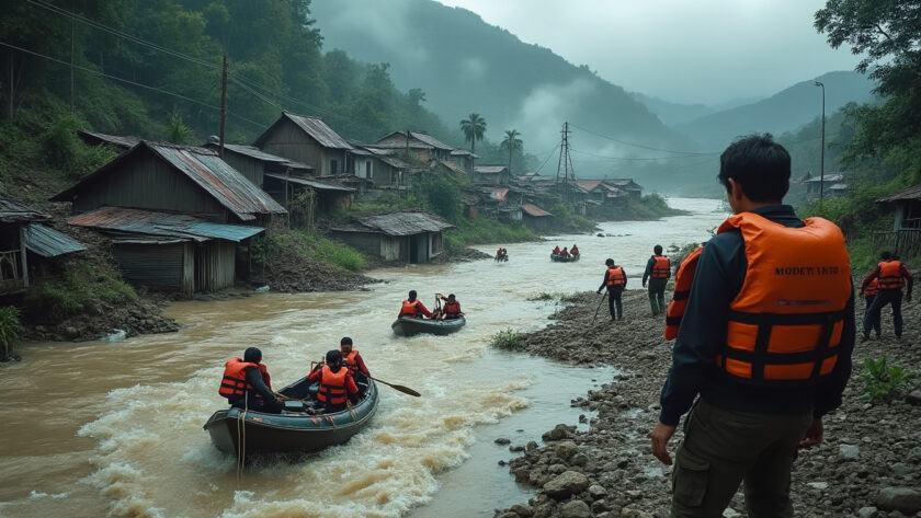 inondations au népal : découvrez les efforts de recherche pour retrouver les quatre français toujours portés disparus suite aux catastrophiques inondations.