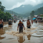 inondations dévastatrices au népal causent au moins 19 morts, avec 384 touristes toujours portés disparus. suivez les dernières mises à jour et actions de secours.