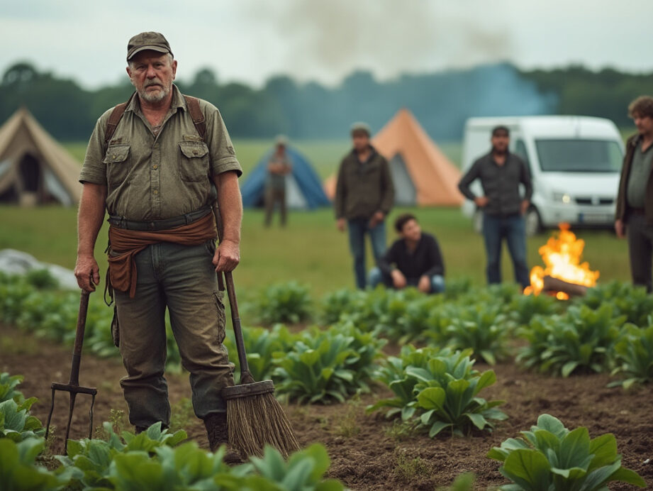 découvrez le témoignage d'un agriculteur de loire-atlantique confronté à l'occupation non autorisée de son champ par des gens du voyage, et les enjeux liés à cette situation.