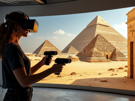 découvrez une expérience immersive unique à marseille et explorez les mystères des pyramides d'égypte grâce à la réalité virtuelle.