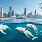 quatre nouveaux bélugas arrivent à chicago après la fermeture de marineland, offrant une nouvelle chance à ces cétacés dans leur nouvel habitat.