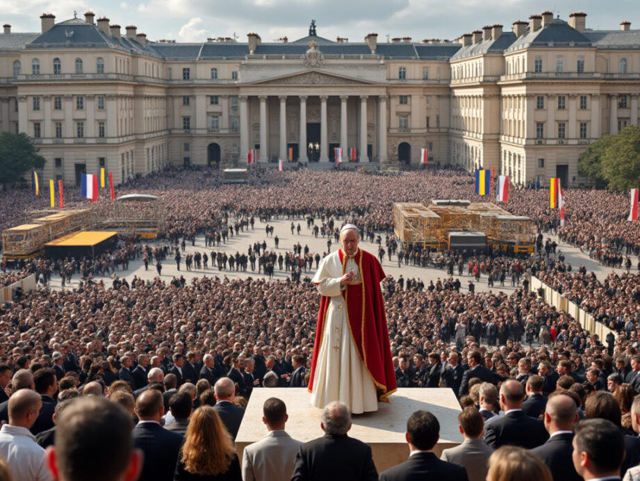 découvrez le coût impressionnant de la visite du pape léon xiv en france, avec des millions d'euros investis pour cet événement historique.