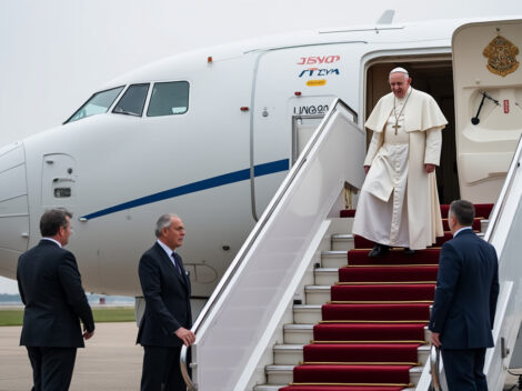 le pape léon xiv arrive en france pour sa première visite, un déplacement très attendu qui suscite l’intérêt des fidèles et du public.