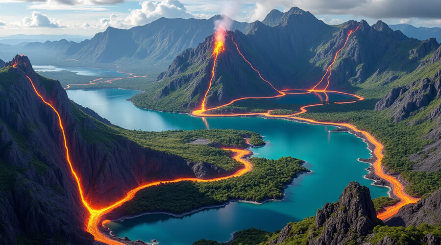 découvrez 5 itinéraires uniques pour explorer des volcans majestueux, des lacs tranquilles et des falaises impressionnantes, et plongez dans des paysages naturels d'une beauté surnaturelle.