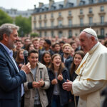 lors de son voyage en france, le pape léon xiv appelle les jeunes à prendre leur époque en main, rapporte eudes d’orléans.