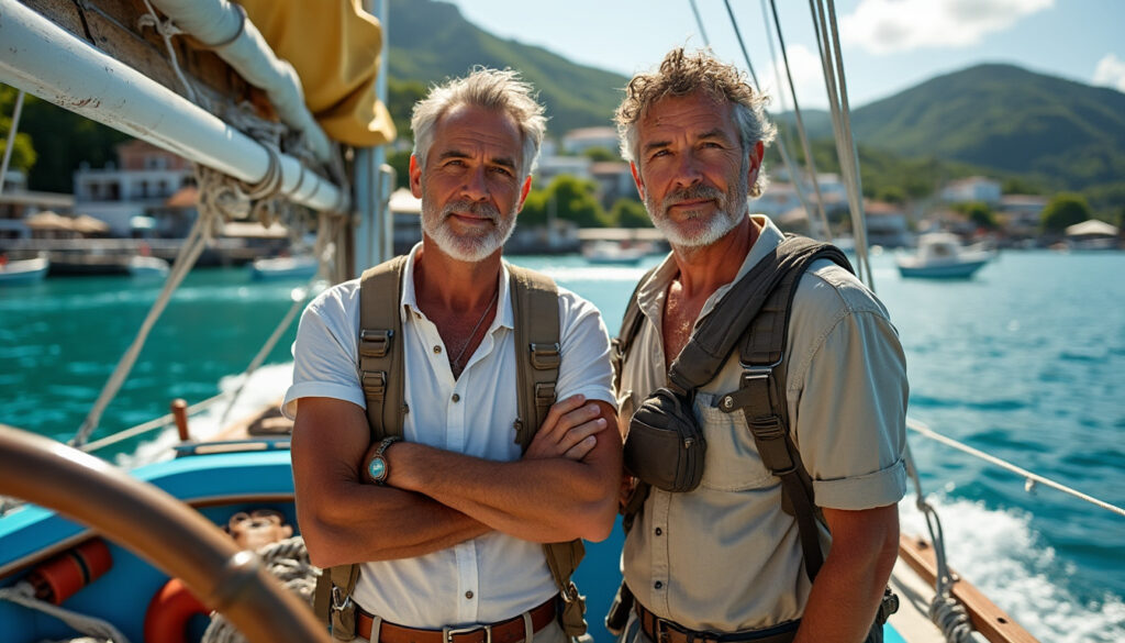 vingt ans après s’être rencontrés en prison, ils parcourent le monde ensemble à bord d’un véhicule qui a changé leur vie.