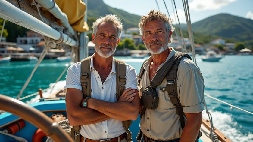 vingt ans après s’être rencontrés en prison, ils parcourent le monde ensemble à bord d’un véhicule qui a changé leur vie.